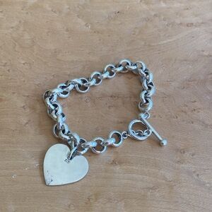 Heart Chain Bracelet “M”